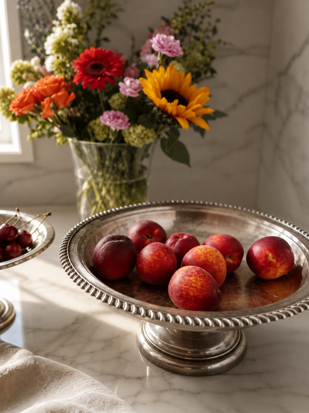 Vintage Silver Compote