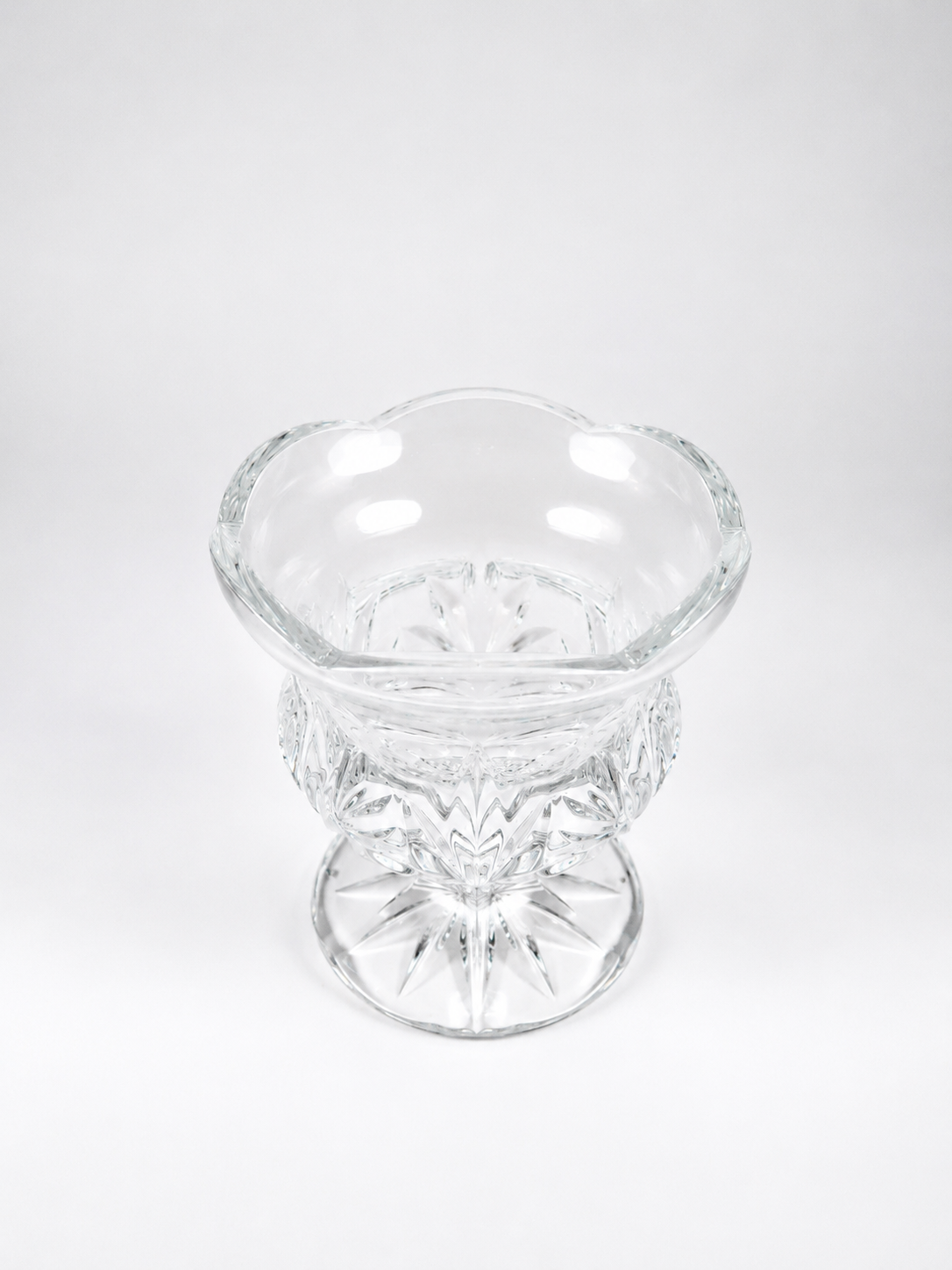Small Cut Glass Vase