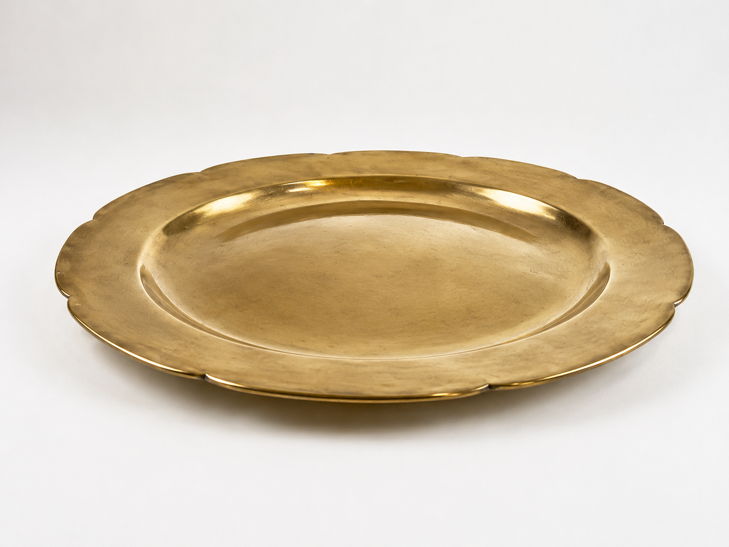 Solid Brass Chargers