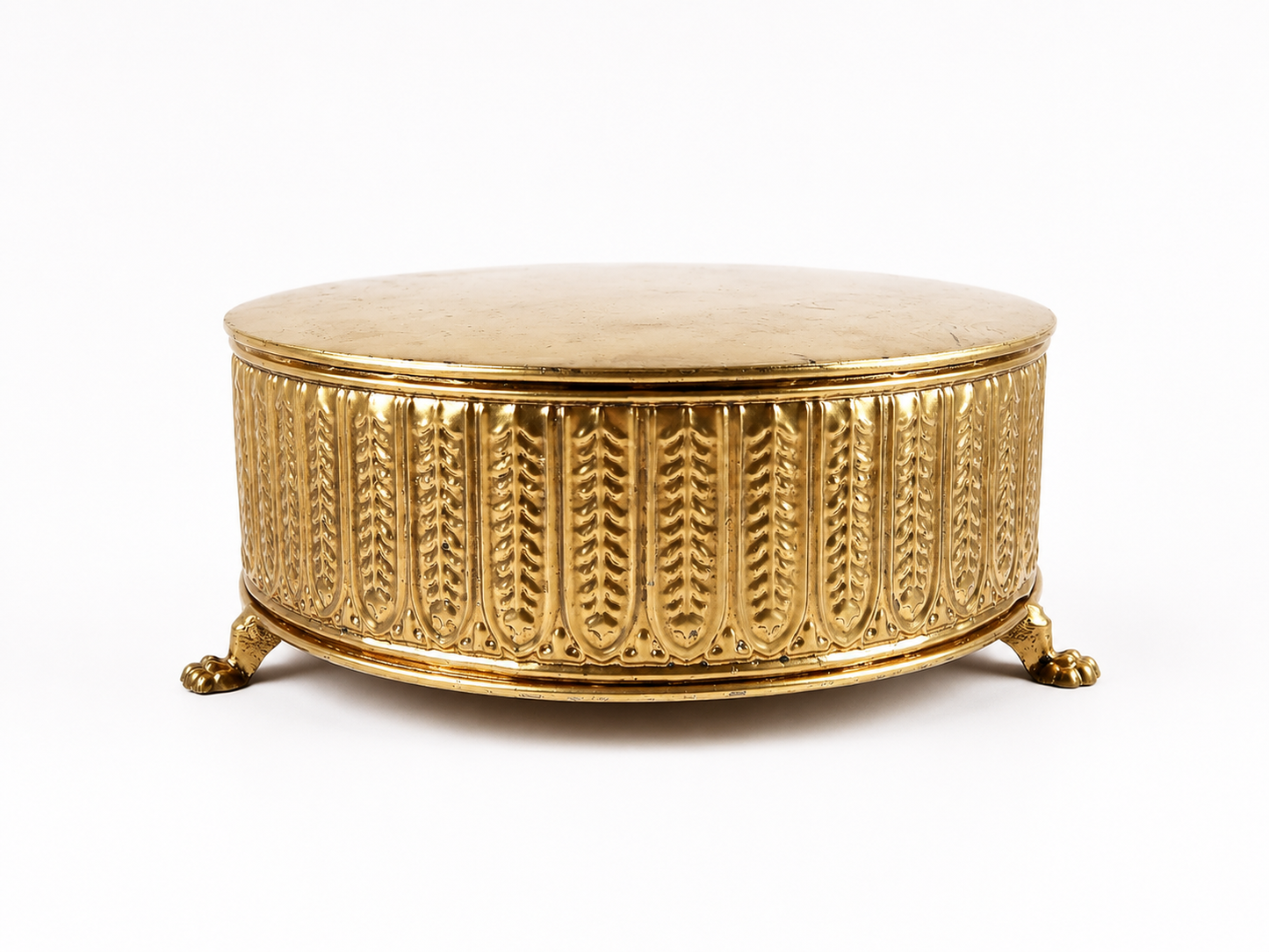 Gold Footed Cake Pedestal