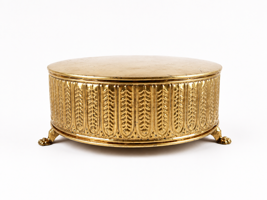 Gold Footed Cake Pedestal