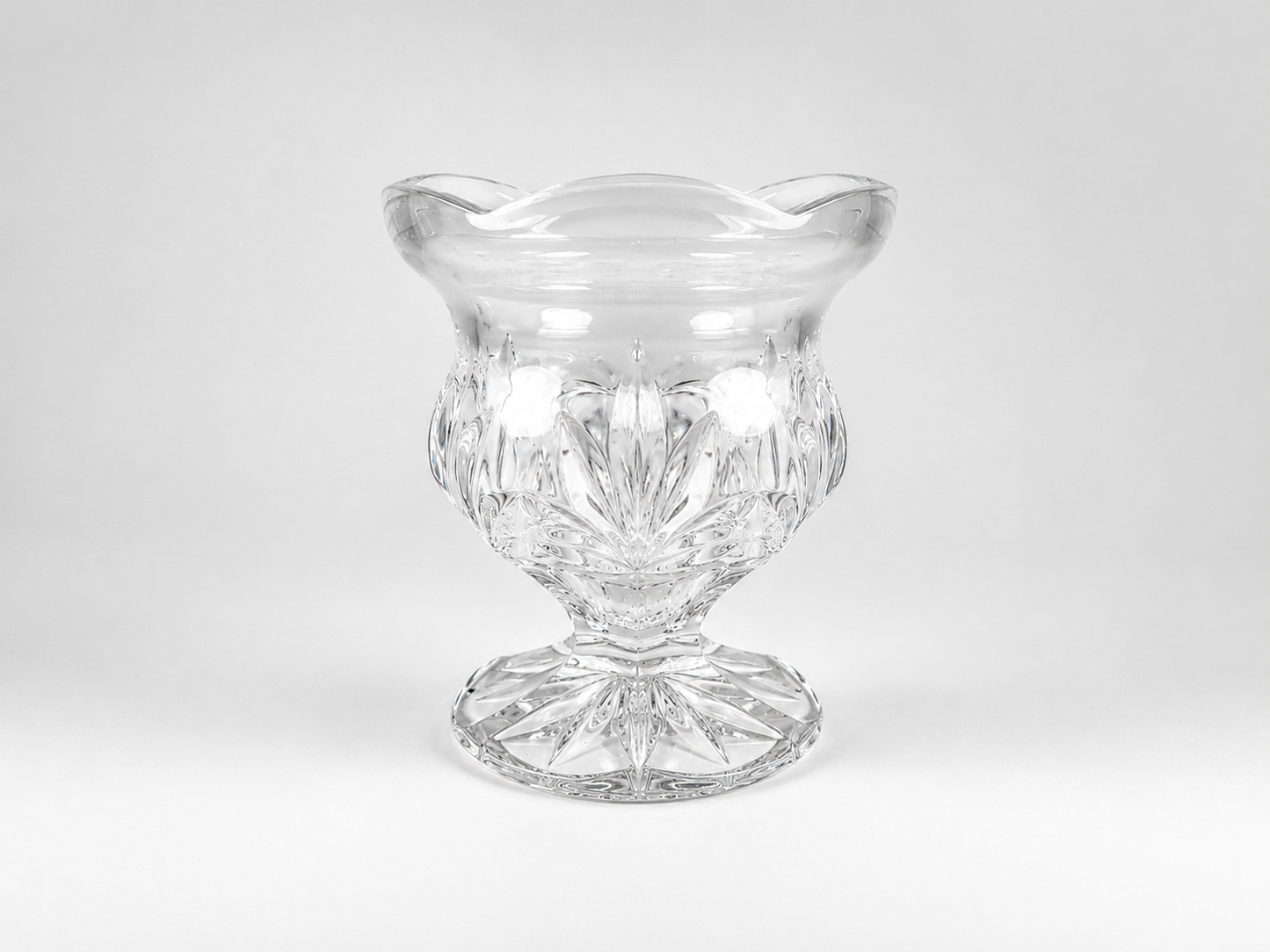 Small Cut Glass Vase