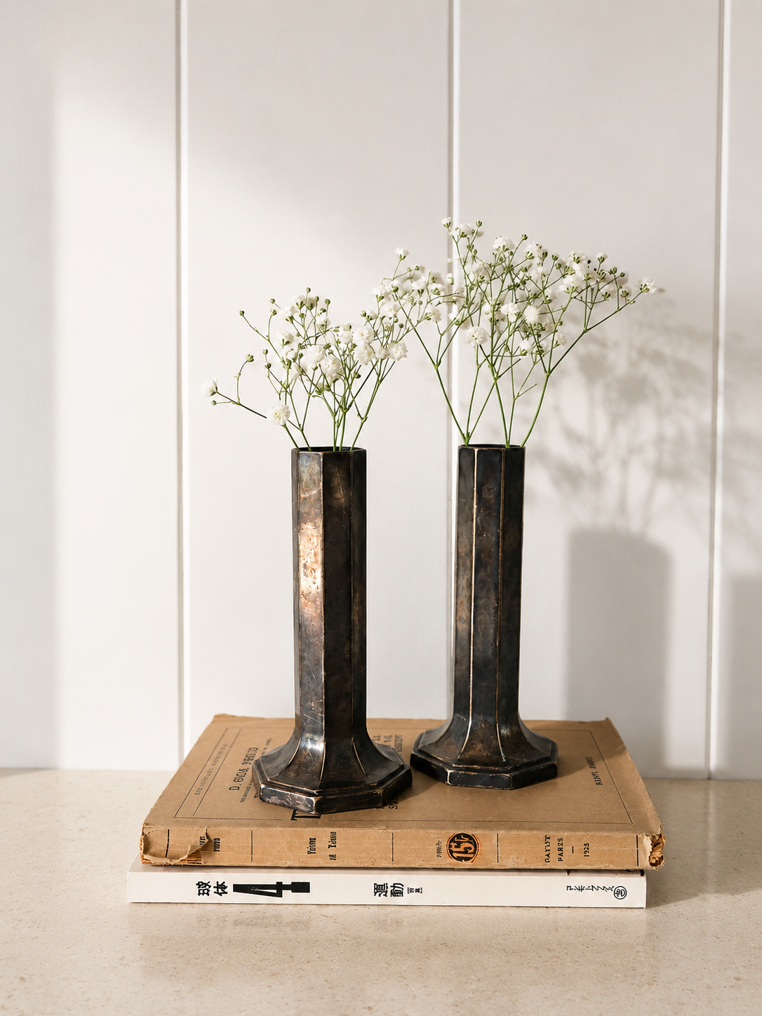 Silver Bud Vase