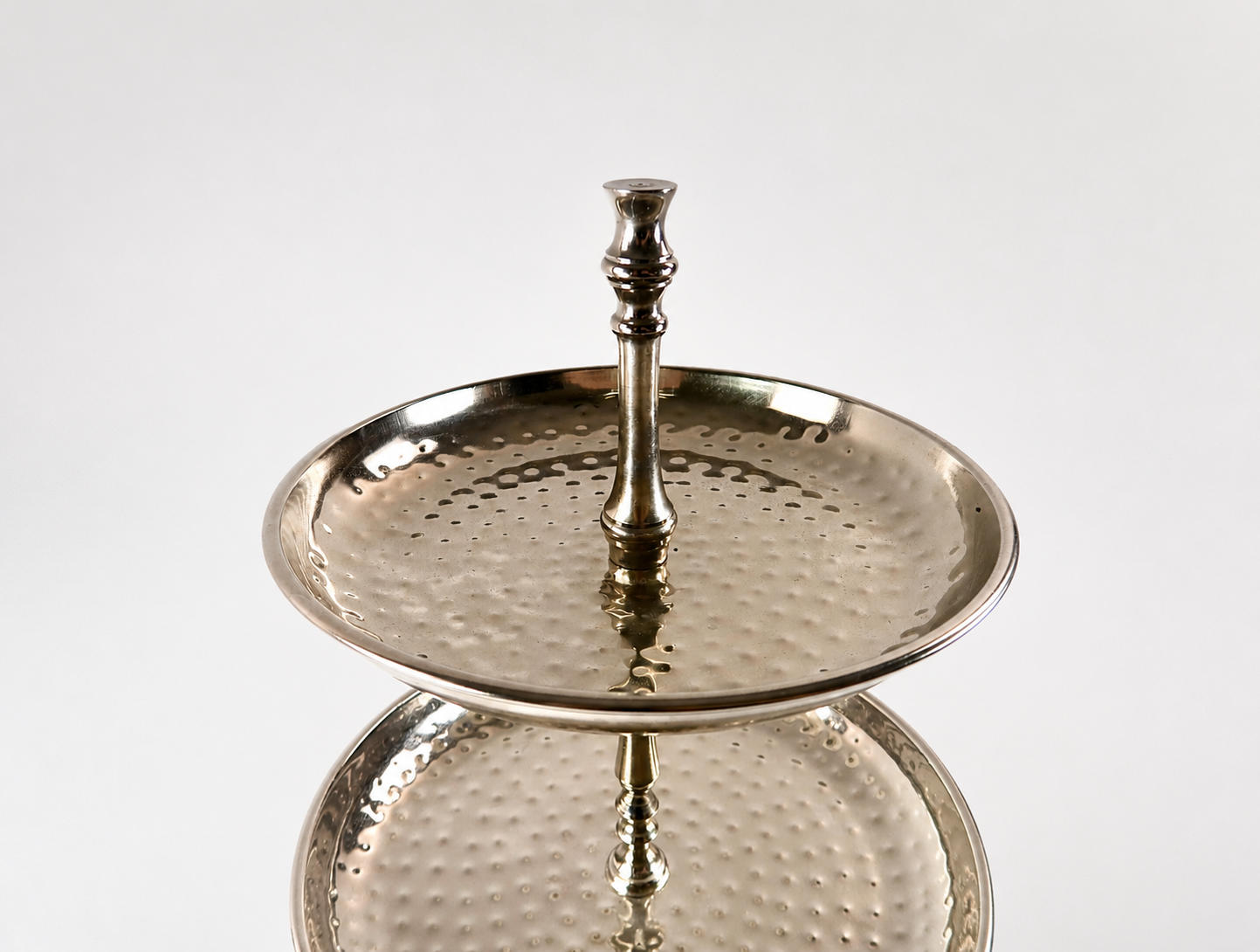 Metal Two-Tier Serving Stand