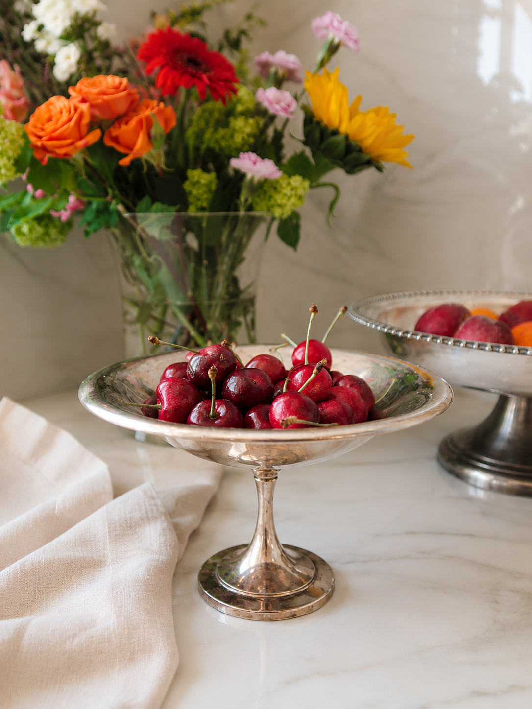Small Silver Compote