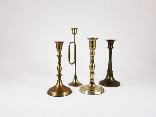 Tall Brass Candlesticks