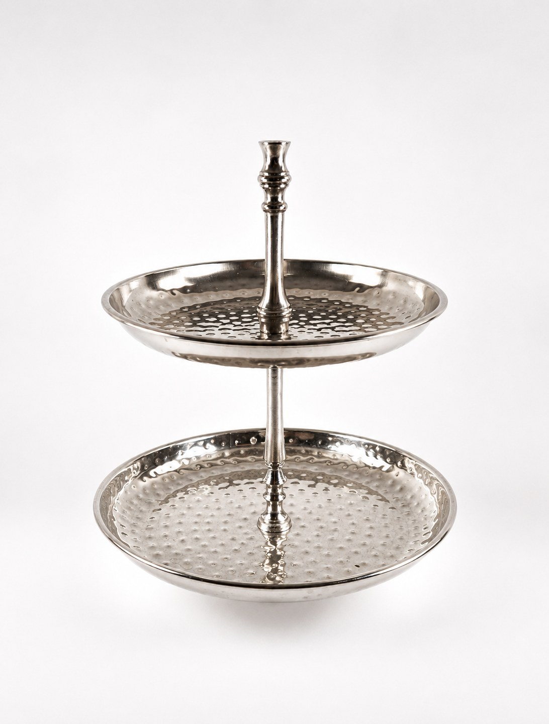 Metal Two-Tier Serving Stand