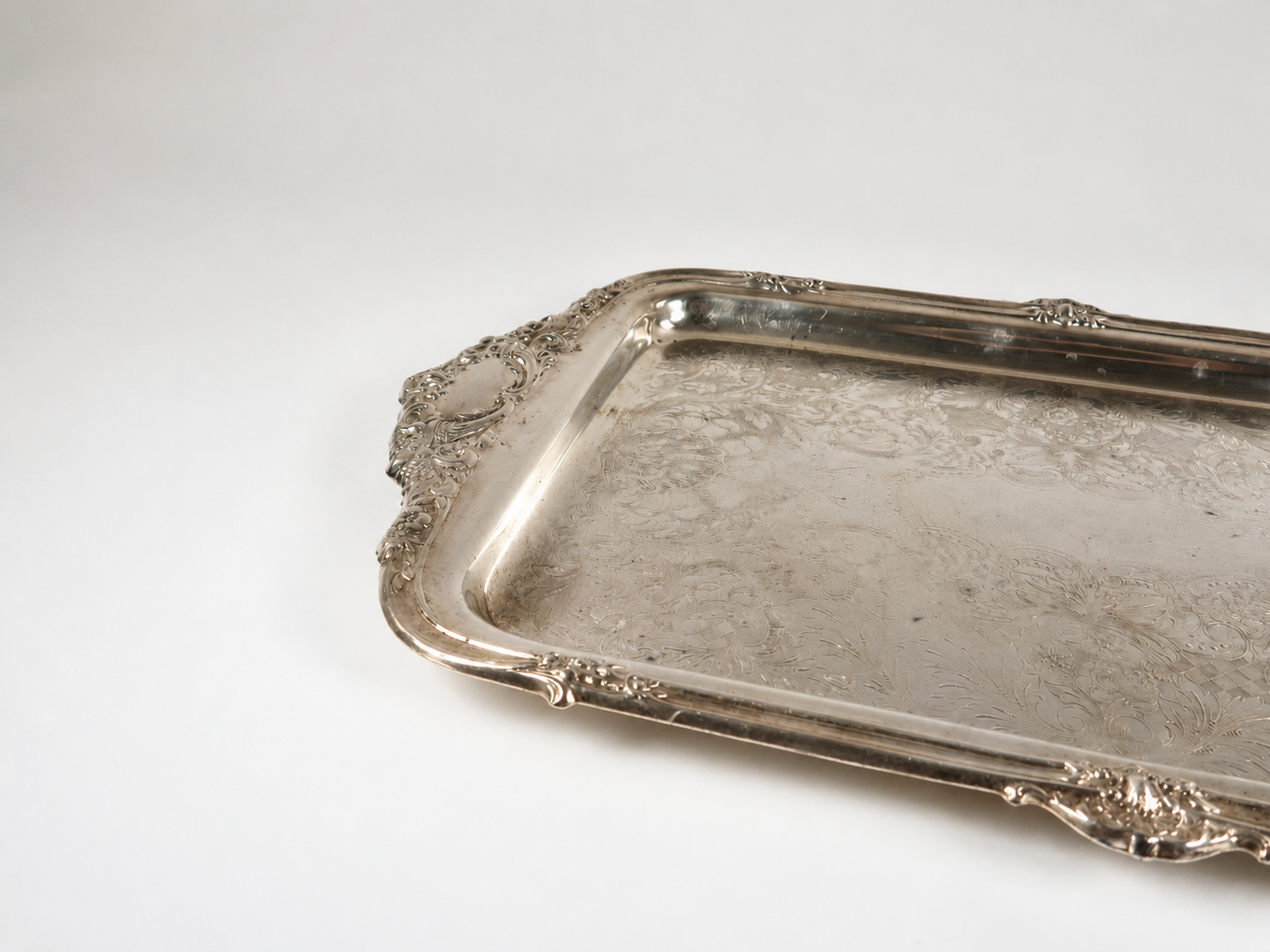 Silverplated Rectangle Tray