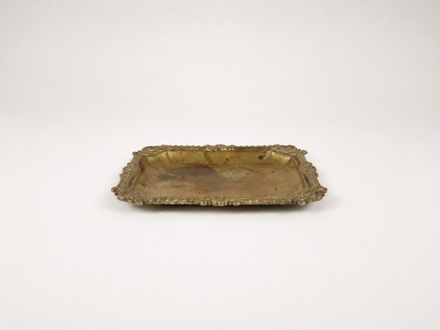 Small Brass Jewelry Tray