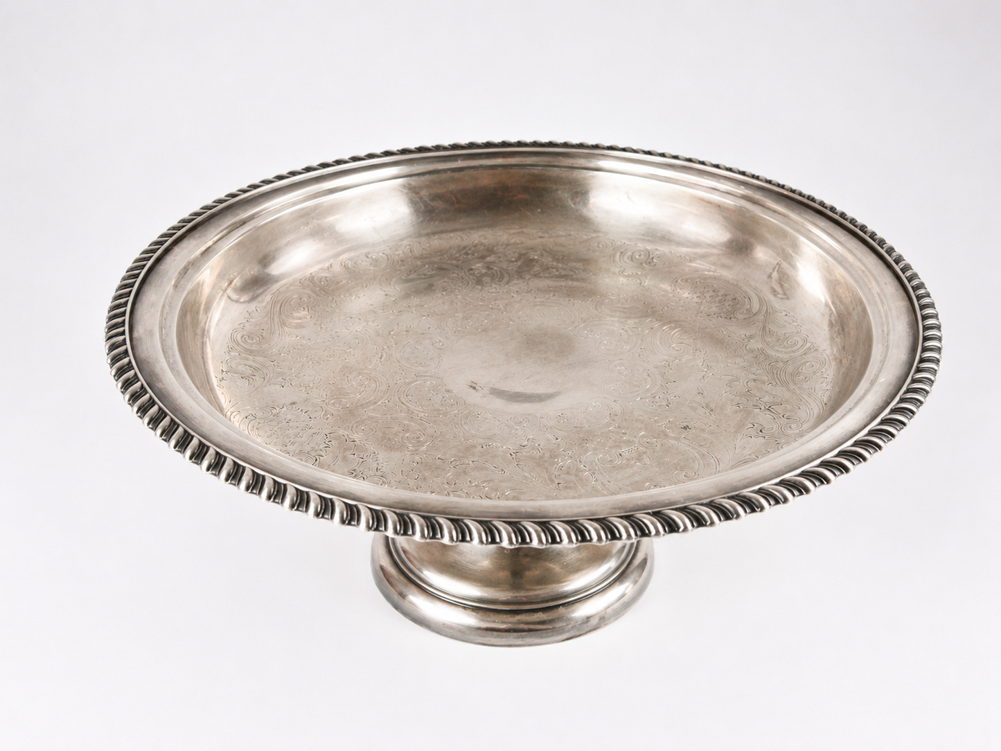 Vintage Silver Compote
