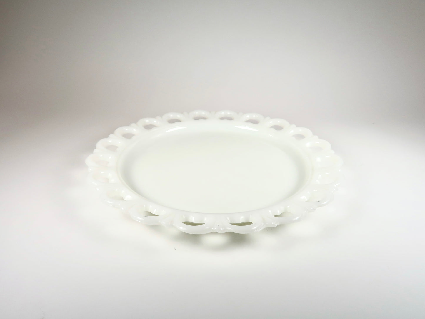 Milk Glass Platter