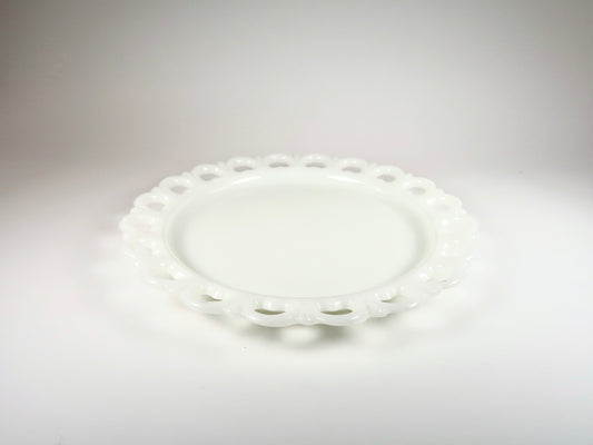 Milk Glass Platter
