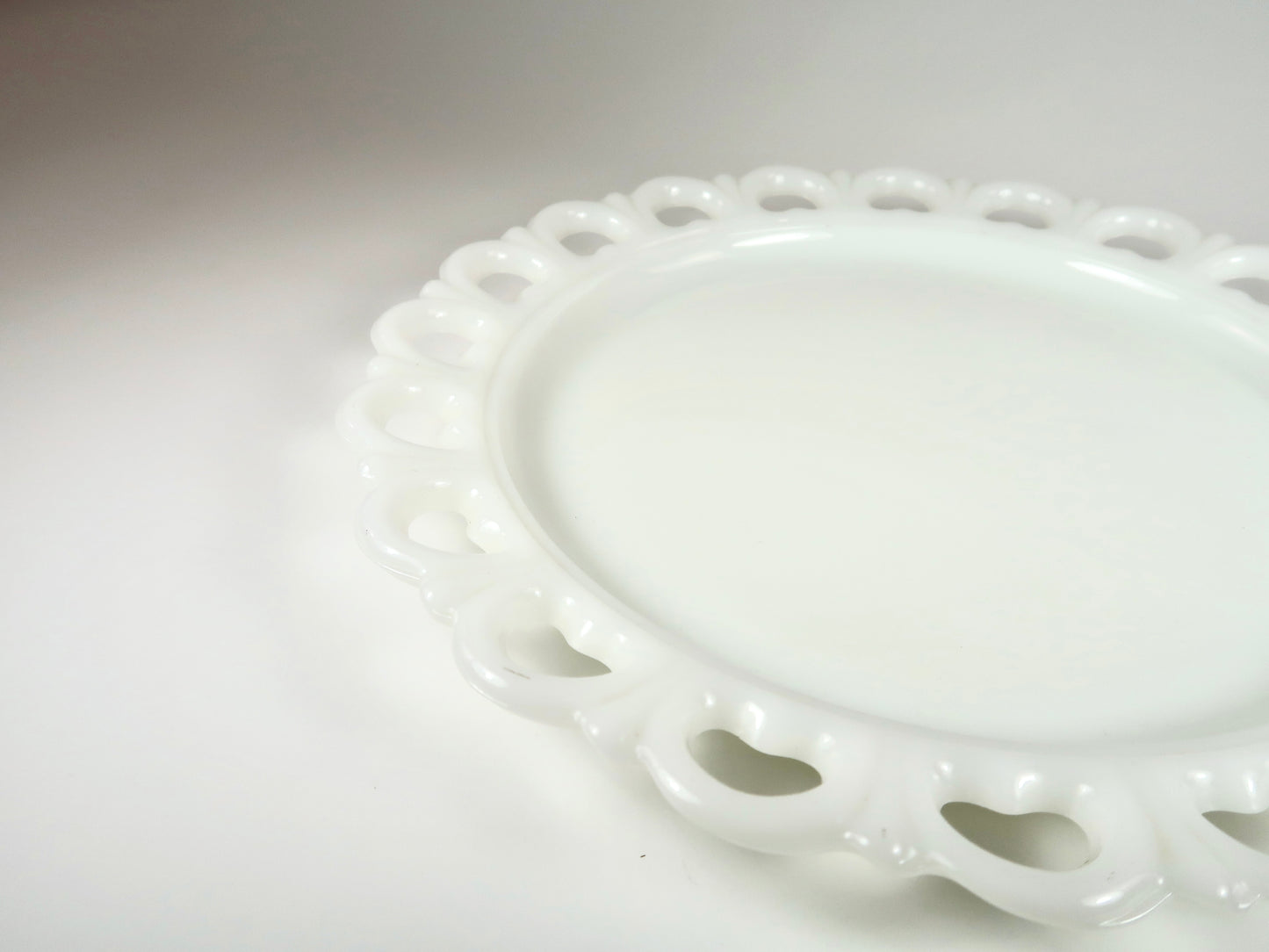 Milk Glass Platter