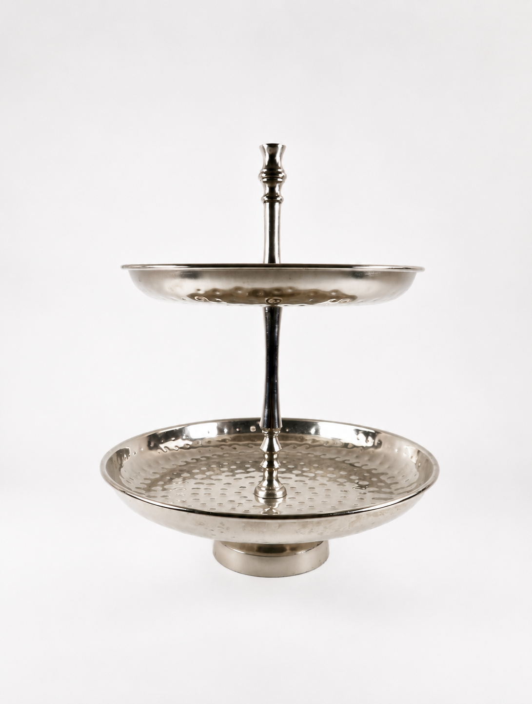 Metal Two-Tier Serving Stand
