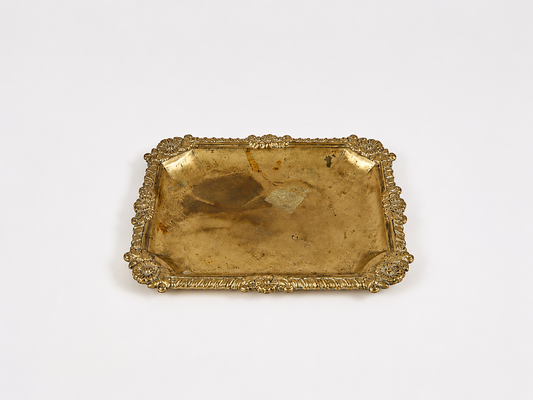Small Brass Jewelry Tray